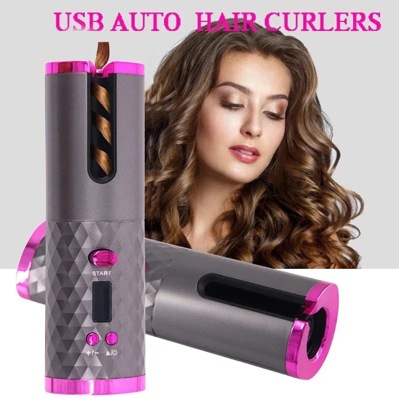 Portable Automatic Hair Curler
